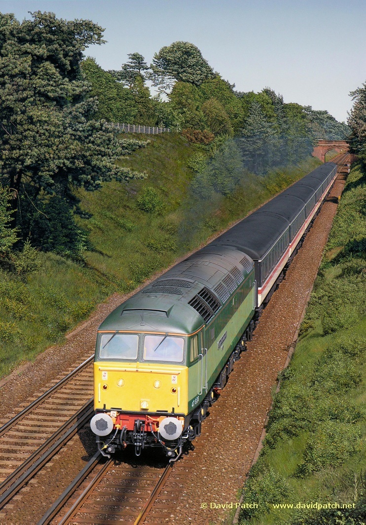 Landscape Oil Painting Hyperrealism Art David Patch Artist