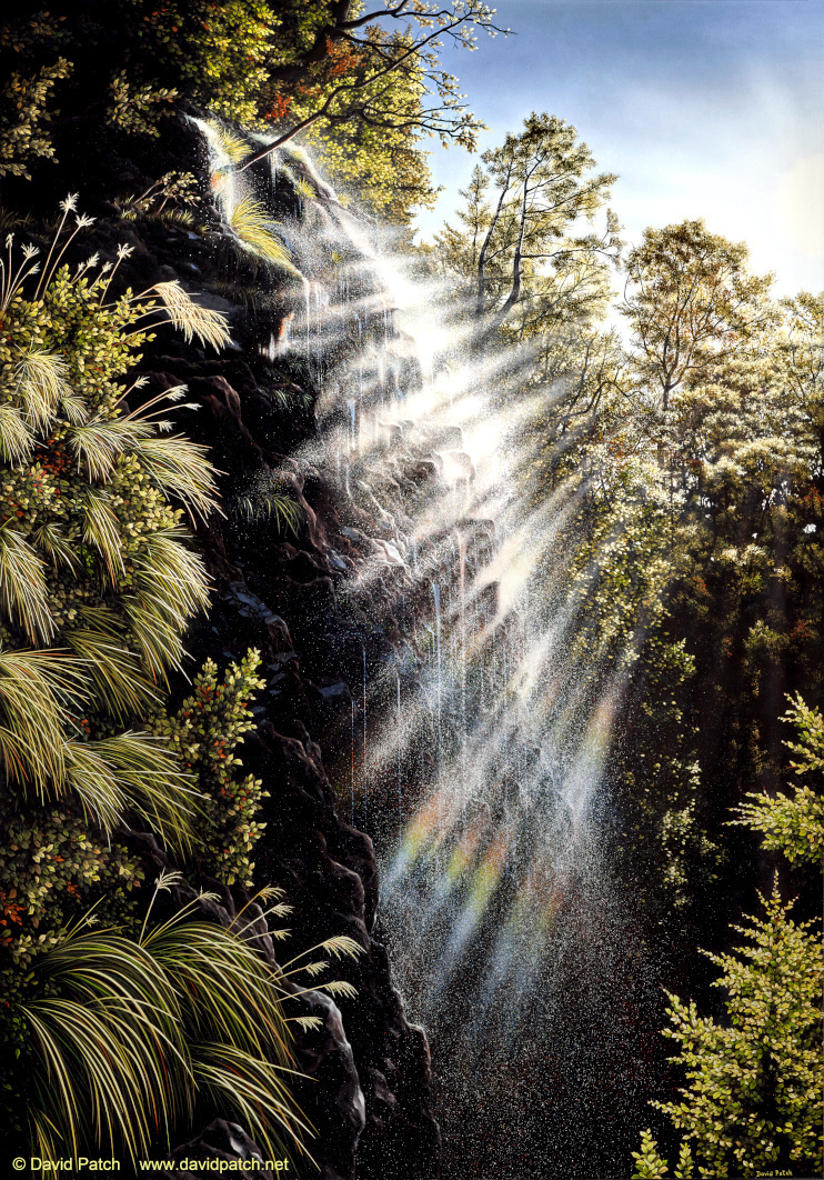 Landscape Oil Painting Hyperrealism Art David Patch Artist